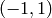 (-1, 1)