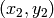 (x_2, y_2)